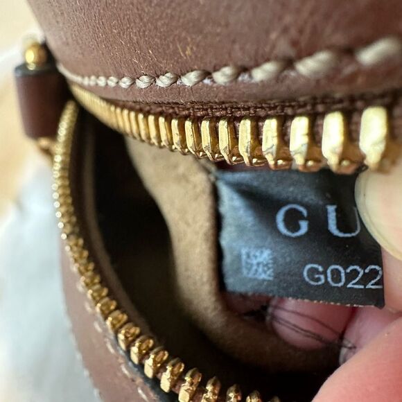 GG Supreme Monogram Cuoio Toscano Mini Chain Shoulder Bag - Picture 9 of 15